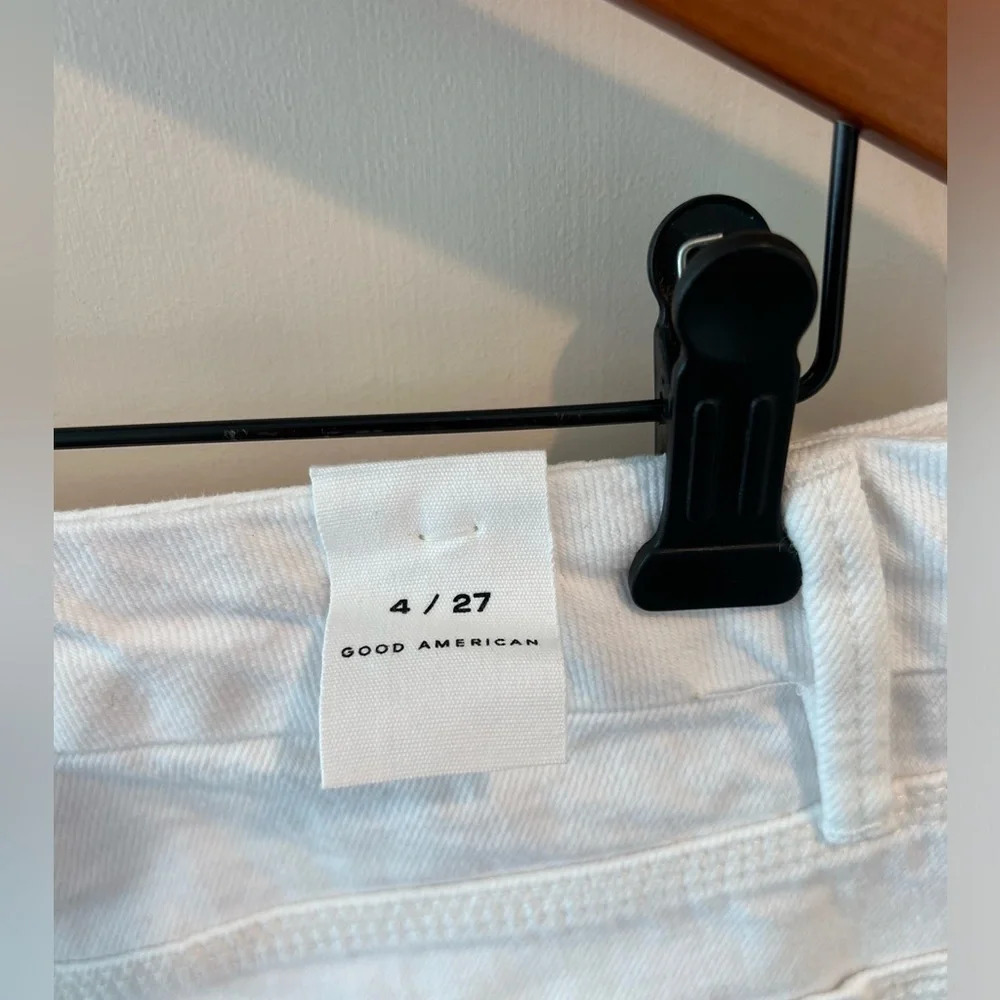 GOOD AMERICAN WHITE JEANS NWT